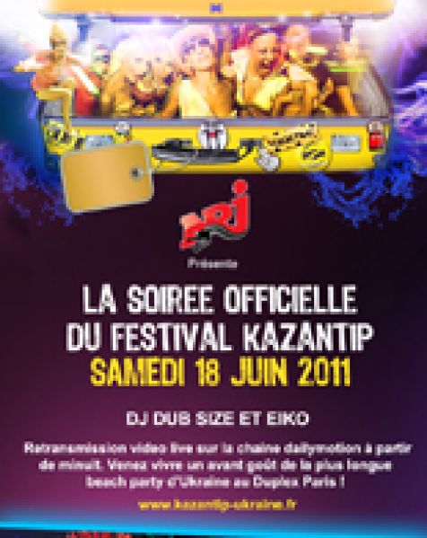 La soirée officielle de la Republique de Kazantip au Duplex