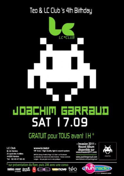 Joachim Garraud @ LC Club !