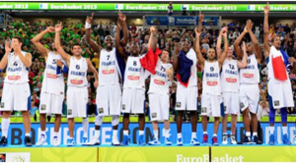 L’équipe de France de Basket championne d’Europe