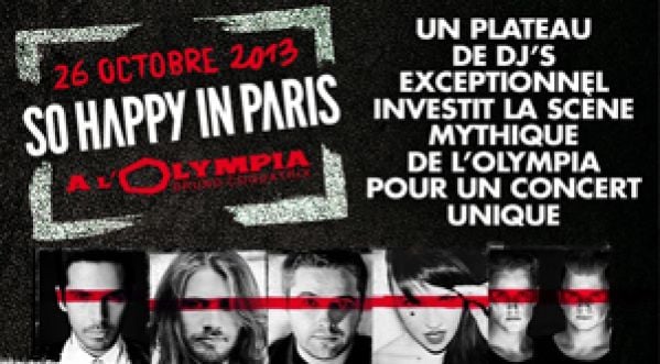 So Happy In Paris à l’Olympia samedi 26 octobre !