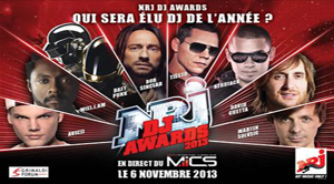 Ma soirée des NRJ Dj Awards 2013