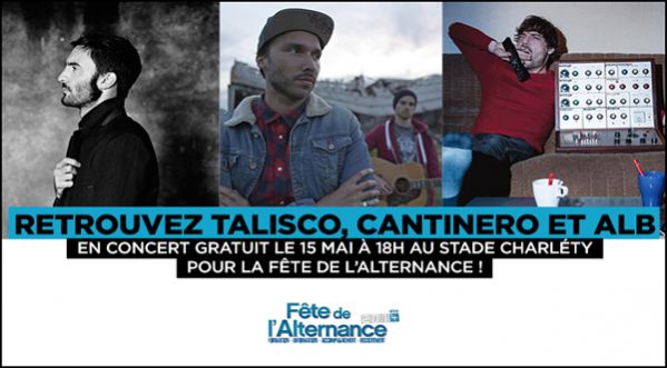 Gagne tes places pour Talisco, Cantinero et ALB en concert!