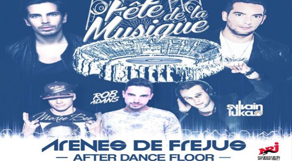 LA FETE DE LA MUSIQUE AUX ARENES DE FREJUS AVEC ANTOINE CLAMARAN // MICHAEL CANITROT…