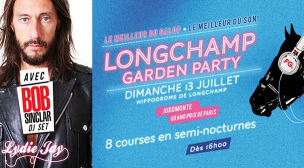Evénement à ne pas rater : Longchamp Garden Party dimanche 13 Juillet !