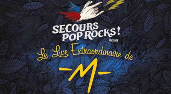 « Le Live extraordinaire de –M-» le 30 mai au Zénith by Secours Pop Rocks !