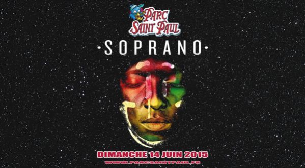 SOPRANO en showcase au PARC SAINT PAUL le dimanche 14 juin 2015