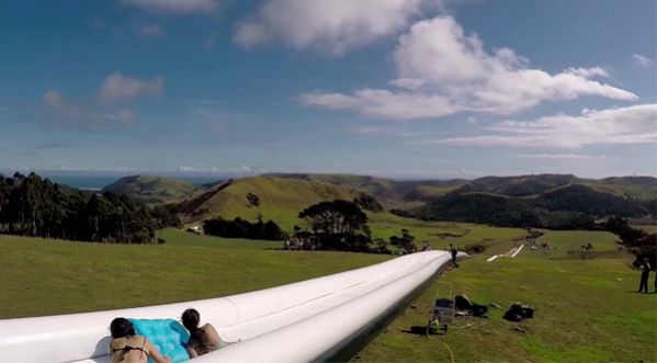 Le toboggan le plus long au monde pour 600 m de glisse !