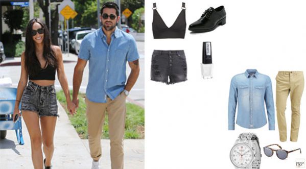 Adoptez le look du couple branché Cara Santana et Jesse Metcalfe avec DRESS LIKE VIP !