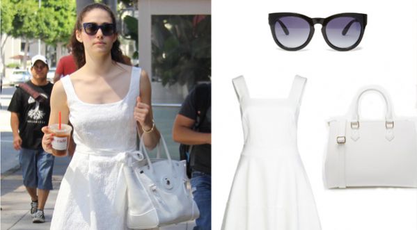 Adopte le look de Emmy Rossum avec DRESS LIKE VIP !