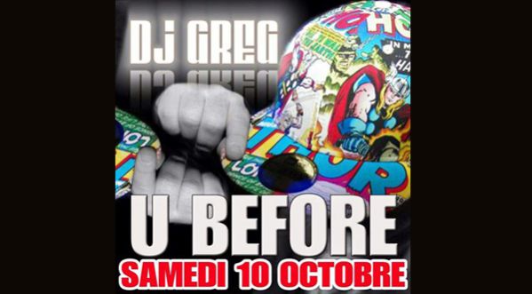 Dj Greg Live au U BEFORE Moriani le10 Octobre