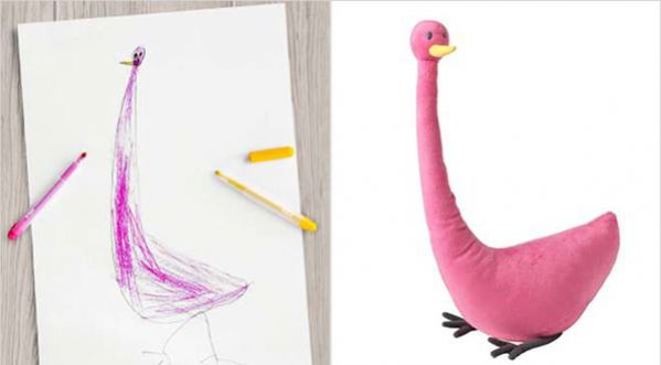 IKEA transforme des dessins d’enfants en peluche !