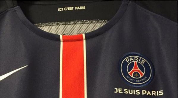 Maillot « Je suis Paris » du PSG