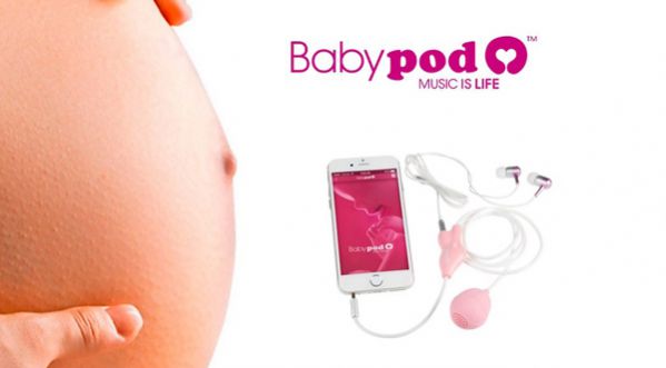 Le BabyPod, la nouvelle enceinte pour foetus !