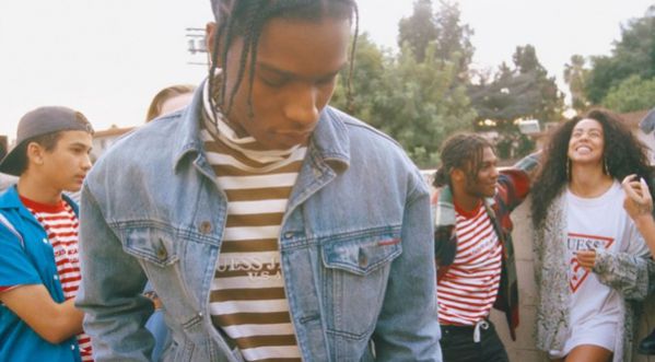 A$AP Rocky en collaboration avec Guess Originals