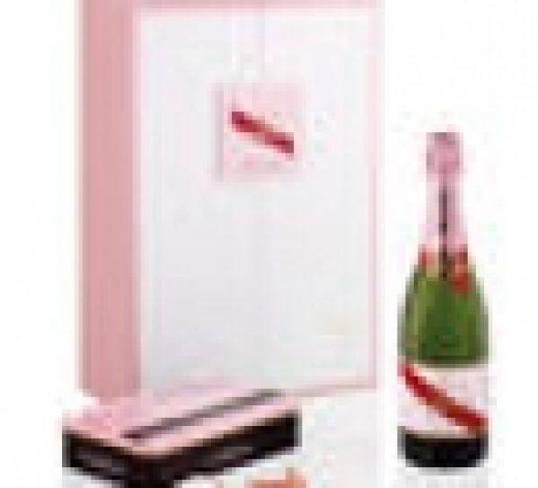 Coffret Légende de Rosé, signé G.H. Mumm