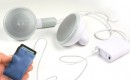 Des écouteurs de iPod géants pour votre laptop