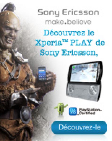 Découvrez le Xperia Play de Sony Ericsson