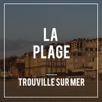 la plage de trouville sur mer