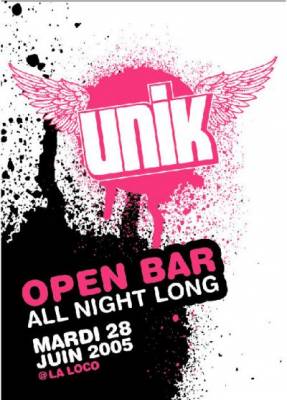 UNIK – OPEN BAR