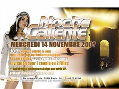 NOCHE CALIENTE COMPAGNIES AERIENNES