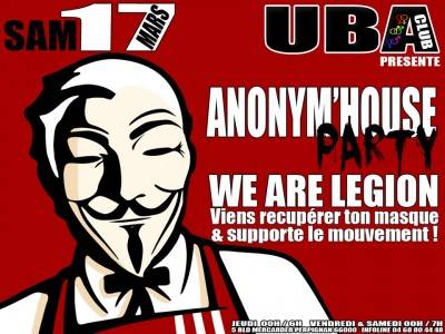 Anonym’House Party, We are legion