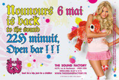 NOUNOURS IS BACK TO THE SOUND FACTORY Lyon