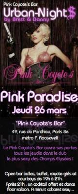 AFTER-WORK @ PINK PARADISE