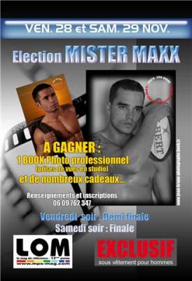 élection mister maxx