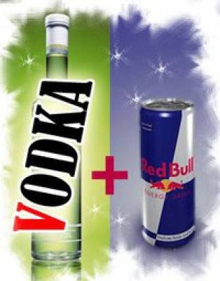 SOIREE VODKA REDBULL (1 achetée = 1 offerte)