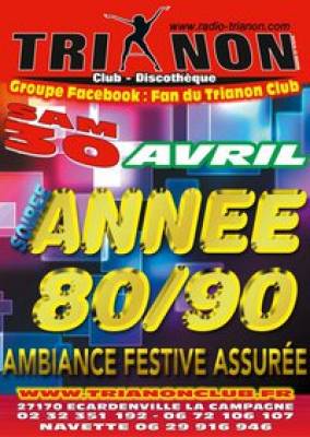 Soirée Année 80/90