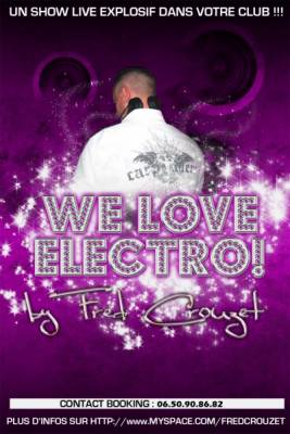 WE LOVE ELECTRO By FRED CROUZET