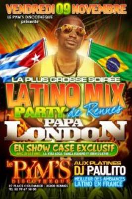 PAPA LONDON – Latino Mix Party – Dj PAULITO