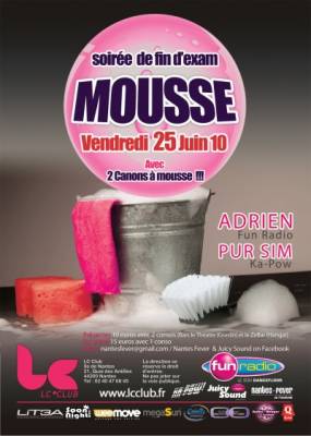 Soirée Mousse!