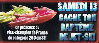 Gagne ton Baptéme en Jet Ski