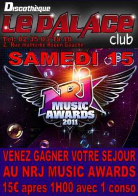 soirée NRJ MUSIC AWARD