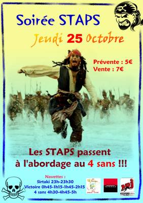 Soirée STAPS