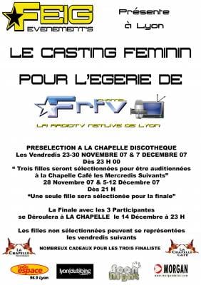 FINALE – CASTING FEMININ