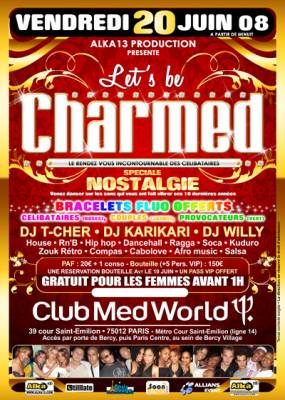 Soirée Let’s be CHARMED – (Pass 4 Ladies)