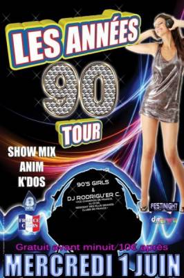 ANNEES 90 TOUR