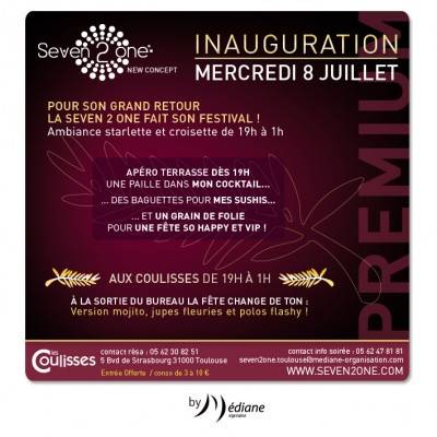 Seven2 One : Soirée d’Inauguration