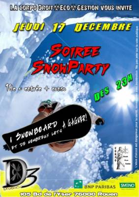 SOIREE SNOW PARTY