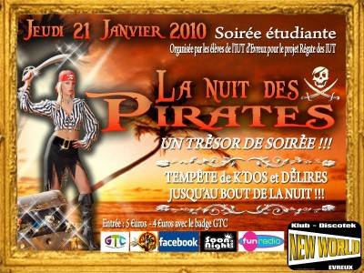 LA NUIT DES PIRATES