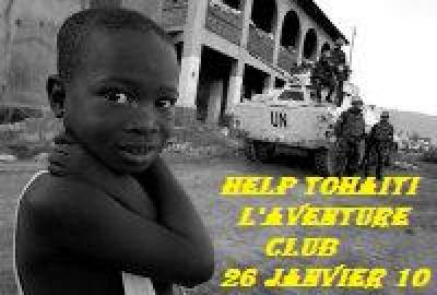  » HELP TO HAITI  » A L’AVENTURE CLUB