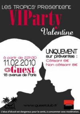 Soirée « V.I.P. Valentine »