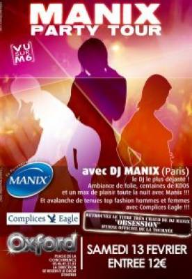 MANIX PARTY TOUR