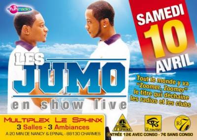 Soirée Clubbing avec les JUMO (Zoomer) en Show Live