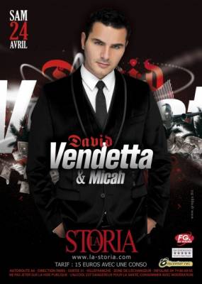 DAVID VENDETTA LIVE