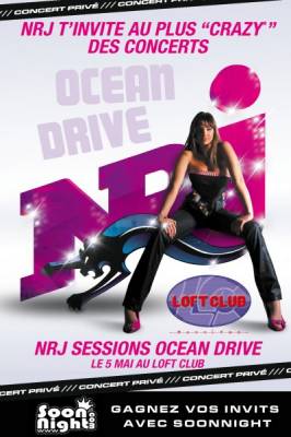 10 invitations à gagner pour le Concert privé d’Ocean Drive