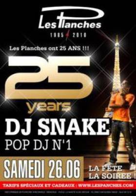 Les Planches de Deauville ></noscript>>> 25th Birthday avec DJ Snake >>>