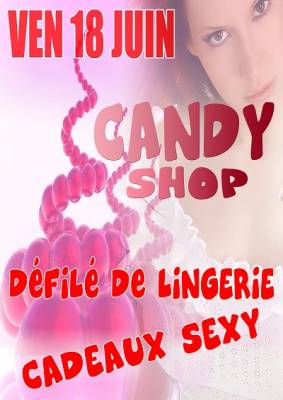 « Candy shop » défilé de lingerie